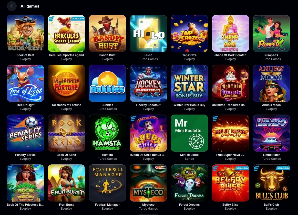 Bison Casino mobiel betalen en opnemen overzicht